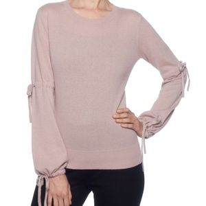 Magaschoni Cashmere Sweater in Blush Pink